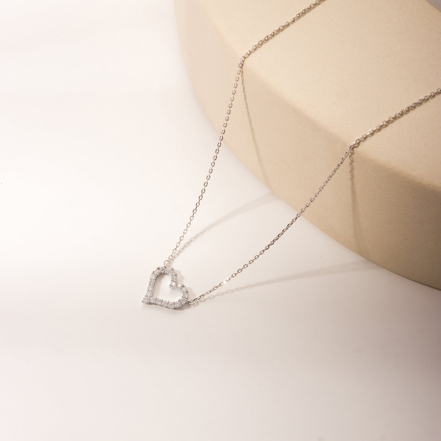 Silver heart
