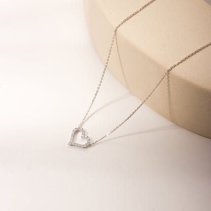 Silver heart