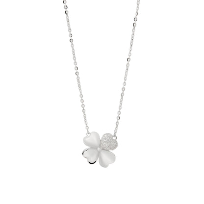 2 silver and 2 white hearts