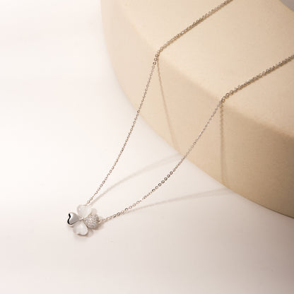 2 silver and 2 white hearts